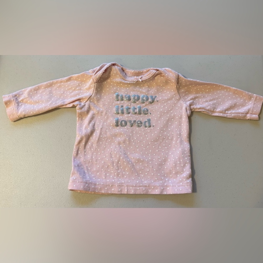 Carter’s 3month Pink Polka Dot Shirt